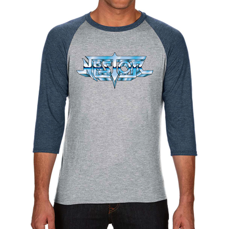 NESTOR - 3/4 BASEBALL, LOGO (GREY/NAVY)