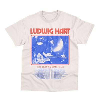 Stay Young T-shirt Vit