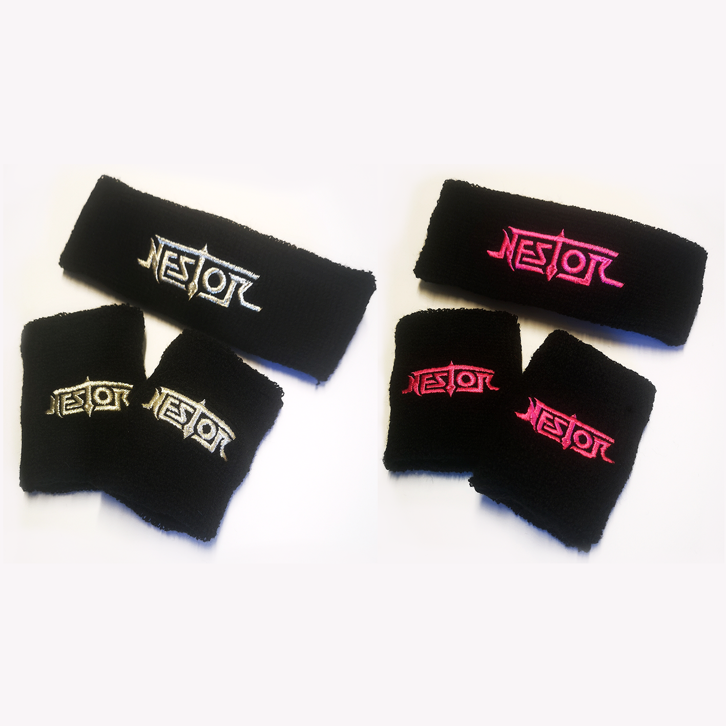NESTOR - WRISTBAND & HEADBAND PACK