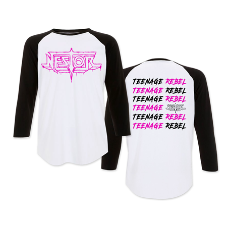 NESTOR - 3/4 BASEBALL, SPRAY LOGO