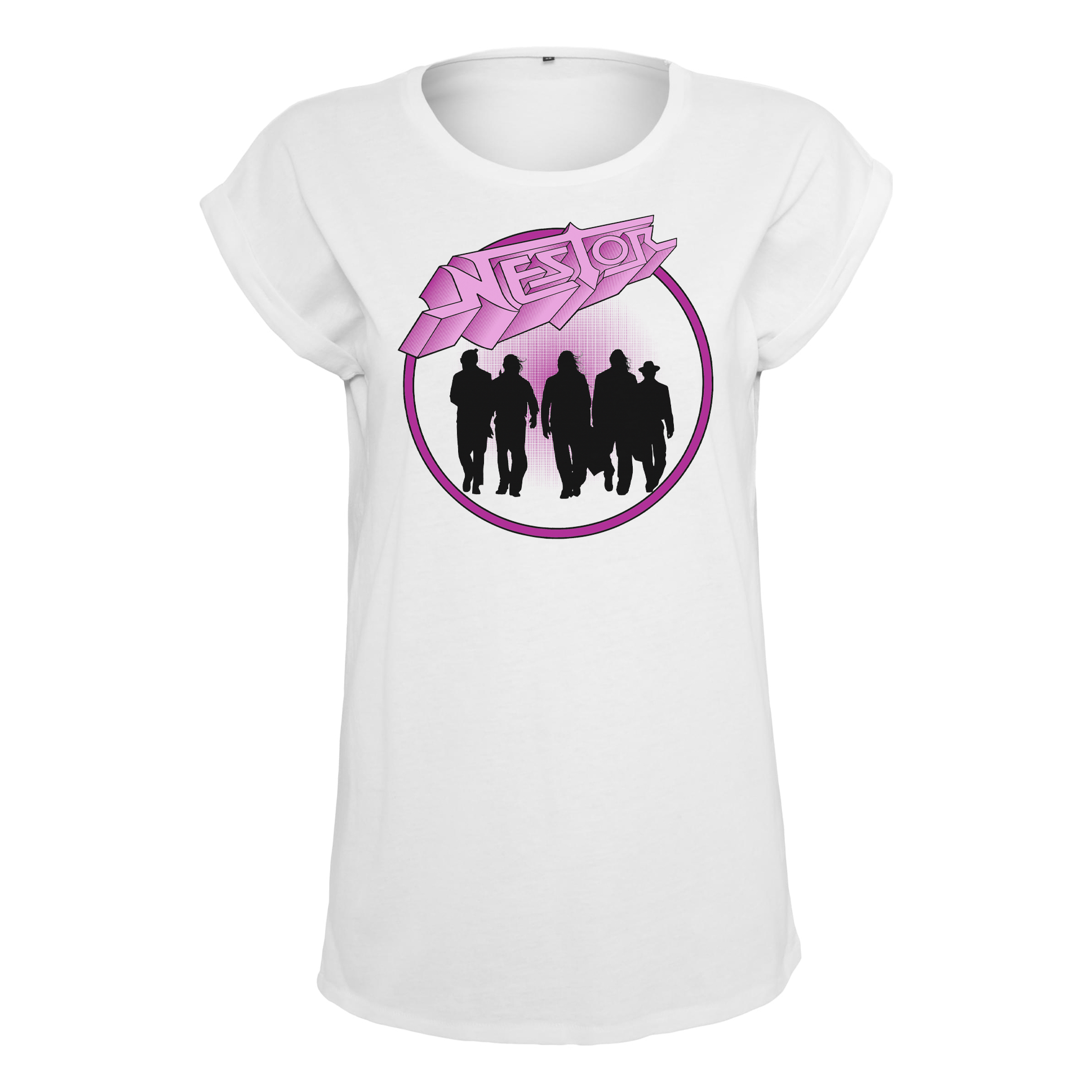 NESTOR - T-SHIRT DAM, IN THE NAME OF ROCK N ROLL SILHOUETTES