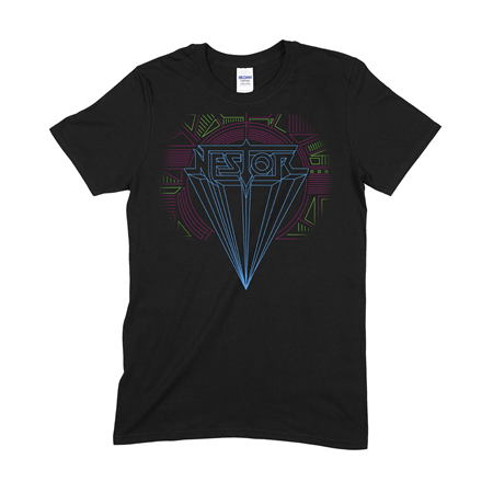 NESTOR - T-SHIRT, LOGO NEON