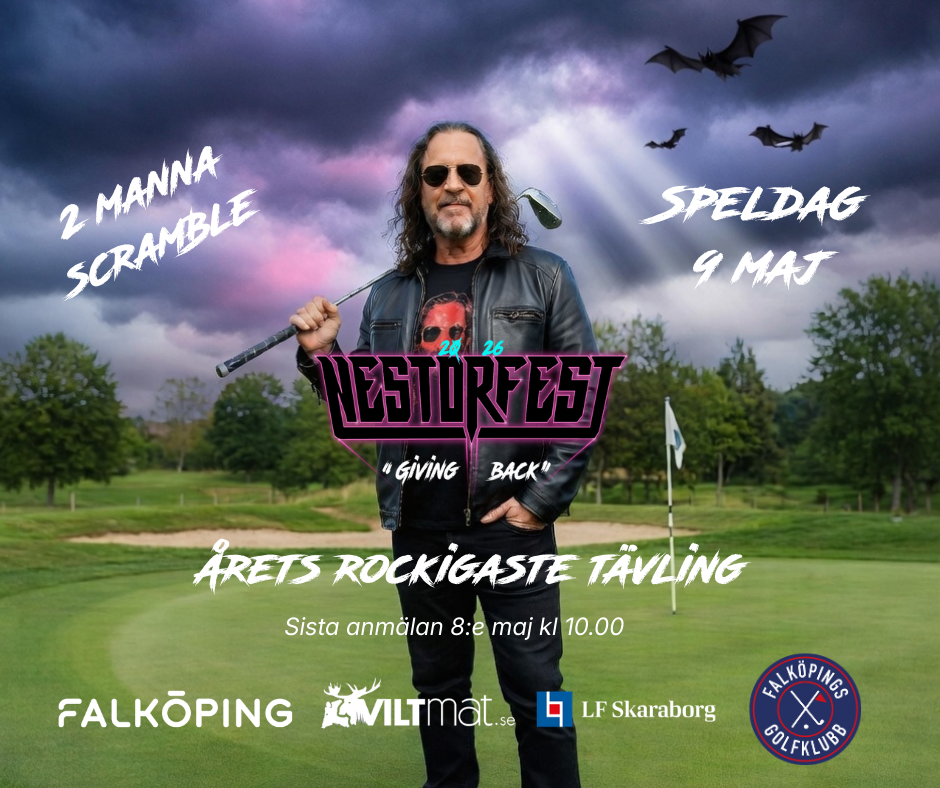 >Nestorfest bjuder in till golftävling