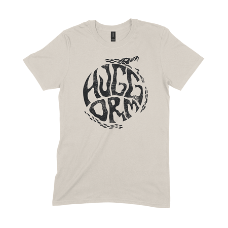 HUGGORM - T-SHIRT, ORM (NATURAL)